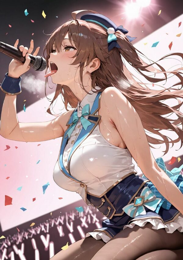 変態アイドルの激エロ裏サービス 画像3