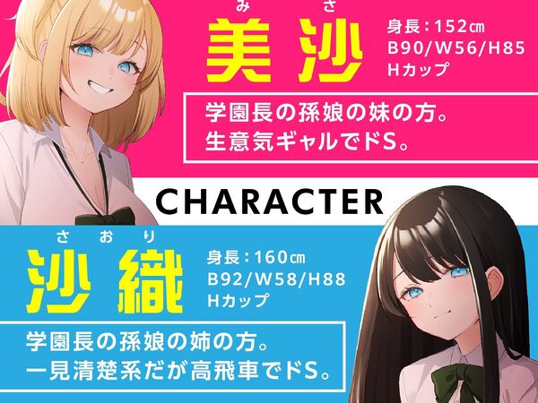 生意気JKチン堕ち指導 わがまま放題の姉妹を分からせセックス 画像2