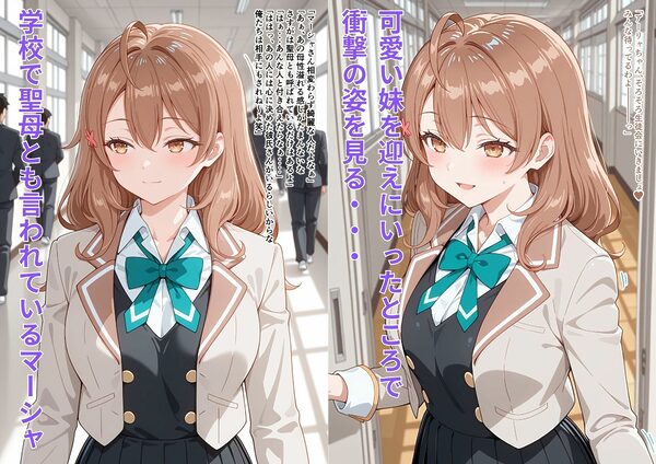 お姉ちゃんも負けてない！？ ふたり仲良く揃って淫乱ドスケベ肉便器 画像2