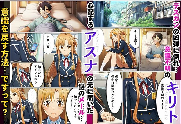 ヒロイン全員寝取られ快楽堕ち！ハーレム大乱交【ソード◯ート・オンライン編（SA◯編）】 画像1