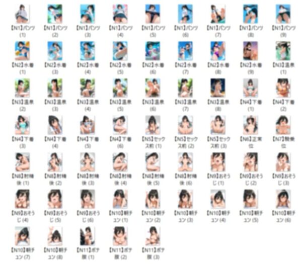 【6/27】S.S イラスト集 ＋ Animation（SDXL使用） 画像1