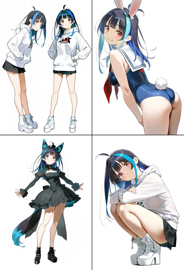 ヒロインえっち 水原〇鶴・八重森〇に 画像6