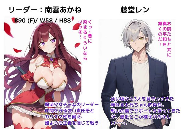 魔法少女連続悪堕ち！快楽漬けにされた幼馴染ヒロインたち 画像2