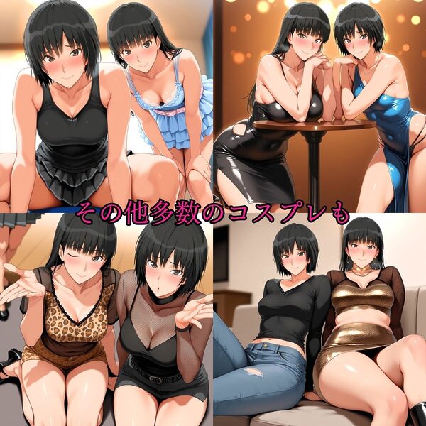 バニークラブ【甘神】二人のヒロインが同時におもてなし AI＆TSUKASA 画像9