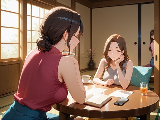 若妻だらけの町内会は誘惑だらけ!ドスケベ若妻がハメを外し過ぎてまさかのハーレム大乱交! 画像1