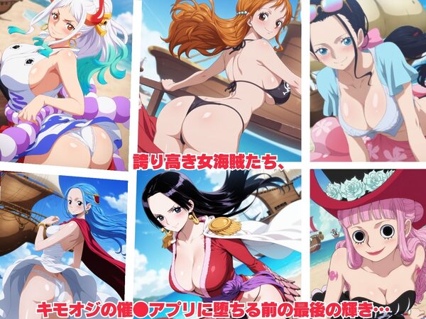 【寝取られ】種付けハーレム海賊船 完全支配の航海。女海賊、肉便器へ堕ちる 画像1