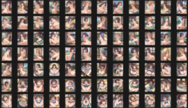 【4K HD120枚】田舎のH大好きなドスケベ女子たち 画像1