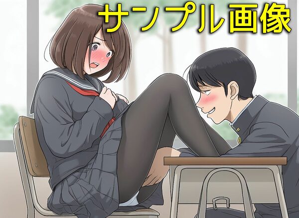 僕は同級生のスカートの中に入りたいんだ2 黒ストッキングは最高だね編 画像6