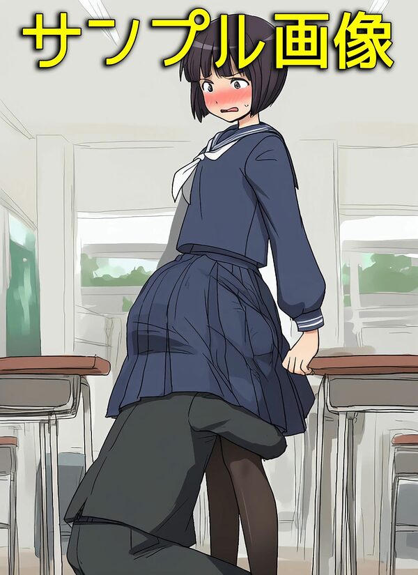 僕は同級生のスカートの中に入りたいんだ2 黒ストッキングは最高だね編 画像8