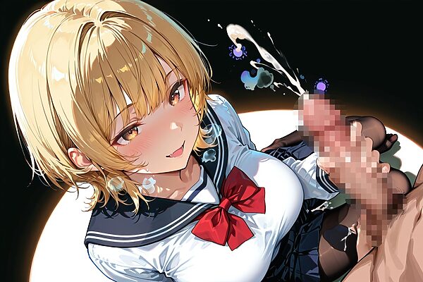 媚薬少女 飛び出す巨乳に敗北確定 画像6