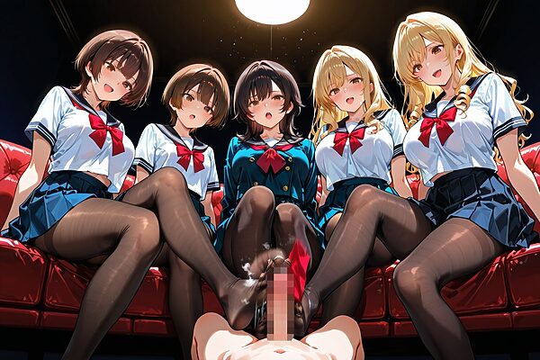 媚薬少女 飛び出す巨乳に敗北確定 画像10