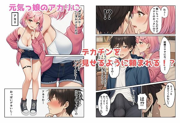 デカチンがバレたらハーレムになった話!! 画像3