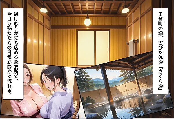 引っ越してきた田舎町がムチムチ熟女だらけだった話 〜湯上がり浴衣の人妻編〜 画像1