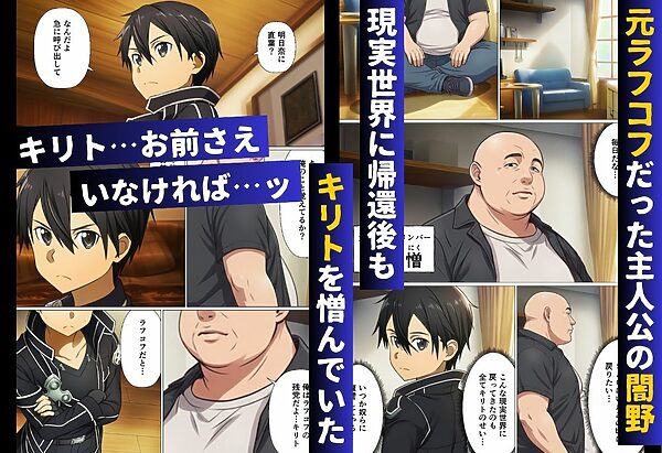 常識改変NTR〜女はどんな男でも性行為を依頼されたらSEXする世界になったら〜【ソー◯アート・オンライン編】 画像1