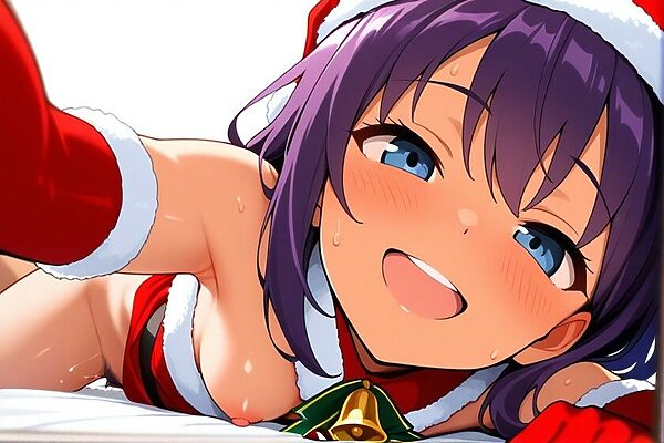 【聖夜に溶けるサンタ】 透けるランジェリー、火照る吐息 聖なる夜に許された秘密の行為 ＃1 画像5