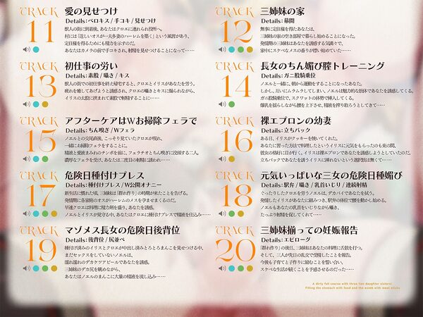 ライオン娘三姉妹とドスケベフルコース！〜料理で胃袋、肉棒で子宮を満たす日々〜【KU100収録】 画像8