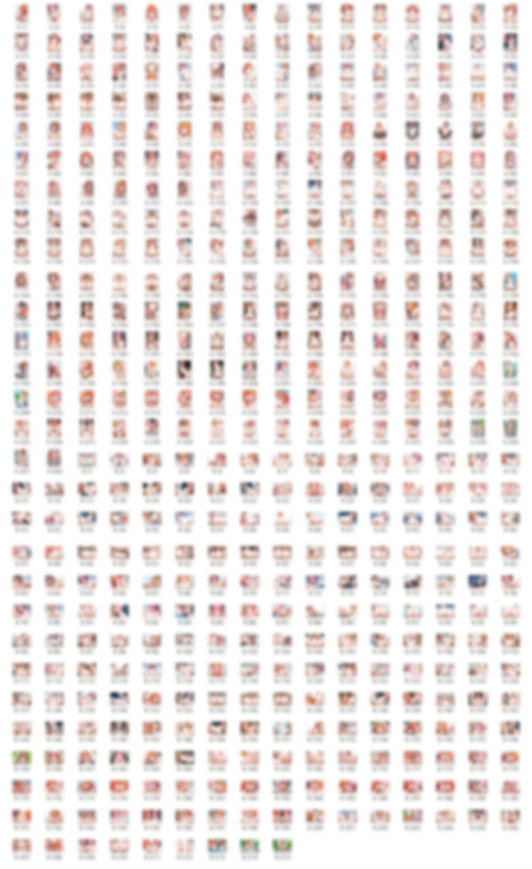 【男性器あり】5キャラ イラストまとめ （450枚） 画像1