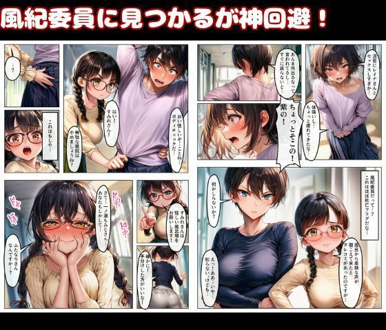 巨乳JDが集う女子寮に女装して潜入！男はボク一人でハーレムSEX 画像4