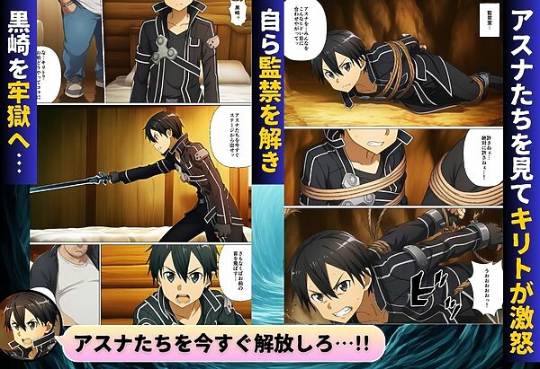 コスプレアート・オンライン〜キリトを人質に取られ全員寝取られ堕ちた件〜 画像8