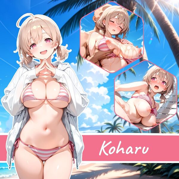 ビキニギャルとハメまくる！ 画像1