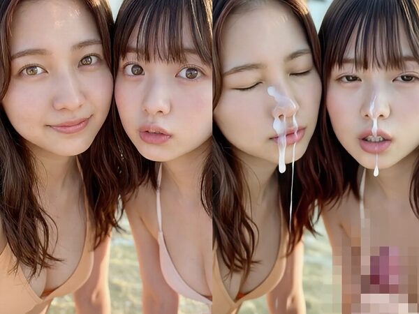 【動画】総勢100人ぶっかけ!大量顔射祭り 画像9