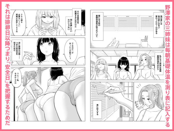 お義父さんの性欲処理は私たち三姉妹のもちまわりっ 画像2