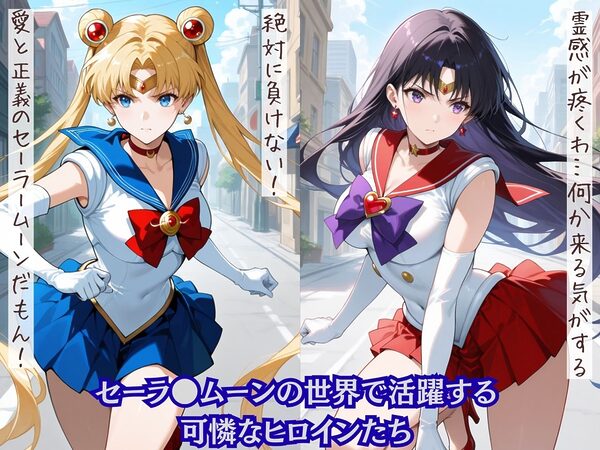 もしも根は真面目なセーラー戦士たちが意に反して淫売ビッチ化してしまったら?セーラ●ムーン編 画像1