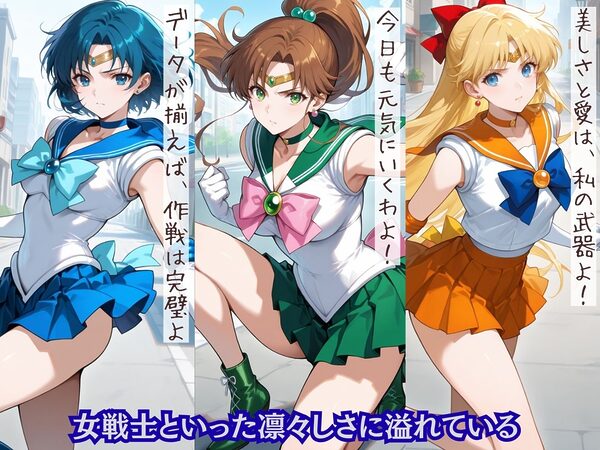 もしも根は真面目なセーラー戦士たちが意に反して淫売ビッチ化してしまったら?セーラ●ムーン編 画像2