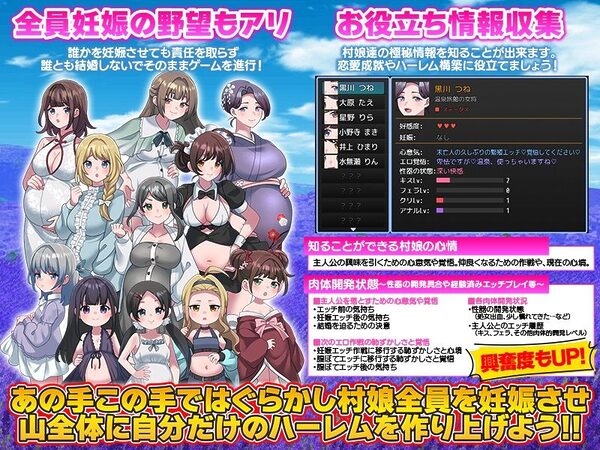 妊娠ハーレム生活シミュレーション 画像5